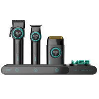 Професійний набір для барберів VGR Stepless Pro 3 in 1 BLACK