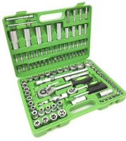 Професійний універсальний набір ручного інструменту AL-FA ALCC108 (108шт.) посилений кейс, набір ключів для авто і дому