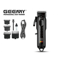 Аккумуляторный триммер машинка для стрижки волос Geemy GM-8040 с 4 насадками