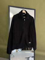 Трикотажна кофта на блискавці Dolce Gabbana чорного кольору sg300