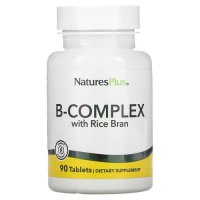 NaturesPlus B-Complex with Rice Bran 90 таблеток