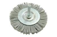 Щетка дисковая Пиранья 75 x 6мм x P80 серая (П-SP-20255)