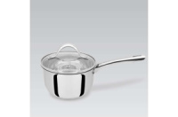 Ковш нержавеющий Maestro 160 мм x 1.8 л с крышкой (MR-3519-16S)