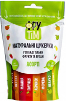 Пастила натуральные конфеты без сахара ФруТим Ассорти 12 стиков 120 грамм