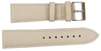 Ремінець для годинника зі шкіри Mykhail Ikhtyar Ш22 мм бежевий