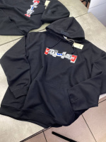 Худі чорний Vetements Drwastring Logo sg267