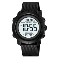 Чоловічий спортивний годинник Skmei 2497PBKWT Black-White з електронним циферблатом та водозахистом 5 ATM