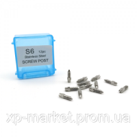 Штифты анкерные стальные, 12шт VortexDent S6