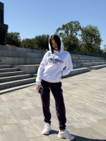 Жіночий теплий спортивний костюм «Award» | Норма і батал Фіолетовий, 46-48