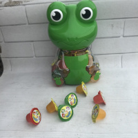 Желейна цукерка Скарбничка Жаба Зелена 100 шт