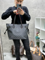 Сіра клітина - стильна велика вмістка молодіжна сумка на блискавці (гаманець не іде в комплекті) (1640-7)