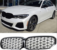 Ноздри Diamond Silver (2021-2023) для BMW 5 серия G30/G31