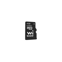 Карта пам'яті microSDHC Wibrand 4Gb class 4 (WICDC4/4GB)