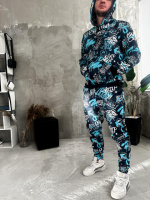 Спортивний костюм утеплений чоловічий на флісі