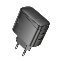 Мережевий Зарядний Пристрій Hoco CS63A 1USB/1USB-C PD65W/QC GAN