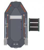 Надувная гребная лодка Kolibri K-220T (Колібрі К-220Т),+ коврик   (K-220T)