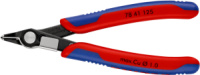 Кусачки Electronic Super Knips, діаметр 1,0мм, 125мм KNIPEX 78 41 125, фосфатовані