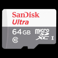 SanDisk Ultra microSDXC 64GB 100MB/s Class 10 UHS-I Карта памяти