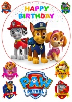 Вафельные картинки на тему: Щенячий патруль