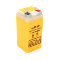 Аккумуляторная батарея DOKTOR GC DTX 4V6AH, 4V6Ah ( 100x47x47 ), клемы F2, Yelow Q40