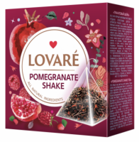✔️NEW! Чай Lovare в пірамідках Гранатовий шейк «POMEGRANATE SHAKE» 30г