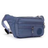 PODIUM Сумка Женская Текстиль на пояс полиамид Jielshi ZT-002 l.blue