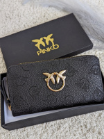 Гаманець Pinko чорний золото