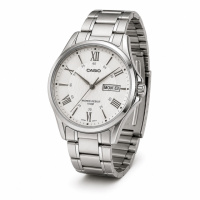 Чоловічий годинник Casio MTP-1384D-7AV Classic — сталевий корпус та водозахист 10 ATM