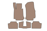Резиновые Коврики Carsuit (Для F22, Бежевые) для BMW 2 серия F22/F23 2014-2021 гг