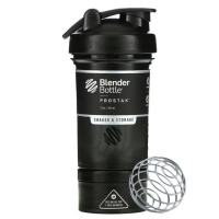 Шейкер спортивний BlenderBottle ProStak 22oz/650ml з 2-ма контейнерами Black