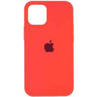 Чохол для Apple iPhone 12 Pro Max (6.7«) - Silicone Case Full Protective (AA) (Кавуновий / Watermelon red) - купити в SmartEra.ua