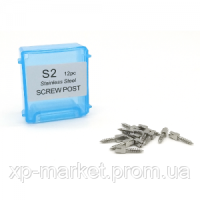 Штифты анкерные стальные, 12шт VortexDent S2