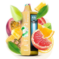 ELF BAR Planet 25000. Ананас Маракуйя Баха (Pineapple Passion Fruit Baja)