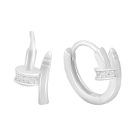 Серебряные серьги CatalogSilver с фианитами (2193463)