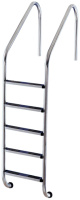 Сходи для басейну Flexinox Overflow (5 сходинок), AISI-316L