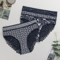 Труси сліпи жіночі мереживні Nicoletta Туреччина  M    5 шт.