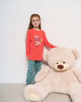 Підліткова піжама на дівчинку - чашечки по штанам  8-9, 10-11, 12-13, 14-15 років