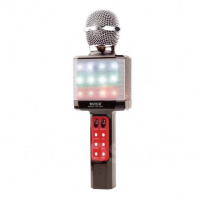 Мікрофон-караоке Bluetooth WS-1828 LED зміна голосу