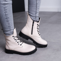 Ботинки женские Fashion Fuego 3464 36 размер 23,5 см Бежевый