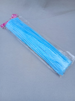 Синельная проволока/ 30 см / 5 мм/ ~100 шт / голубой