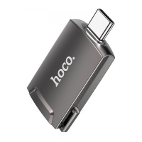 Адаптер Hoco UA19 USB-C to HDTV Metal Gray (Код товару:41016)