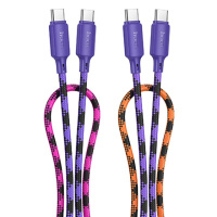 Дата кабель Hoco X116 Meridian Type-C to Type-C 60W (1m)