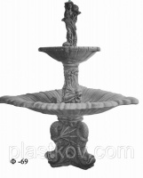 Фонтан двухъярусный «Девушка»