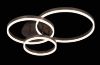 Люстра потолочная LED с пультом A8008/3-cf Коричневый 14х70х80 см.