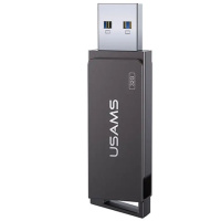 Флеш накопичувач USAMS US-ZB195 USB3.0 Rotatable High Speed Flash Drive 32 Gb, Iron-grey - купити в SmartEra.ua