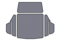 Резиновый коврик в багажник Carsuit (SD, серый) для Acura TLX 2014-2020 гг