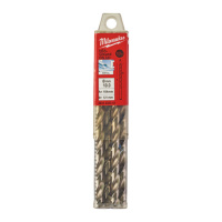 Свердло по металу HSS-G MILWAUKEE DIN340, діаметр 10,0x184х121мм, подовжене, (10шт), пластикова коробка