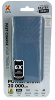 Повербанк Xtorn 20000mAh, синій