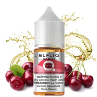 Жидкость Elf Bar ElfLiq Salt Cherry 30ml 50mg от ELF BAR (оригинал) со вкусом вишни