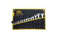 Набор рожково-накидных ключей Сила - 14 шт. (6-24 мм) в чехле 1 шт.